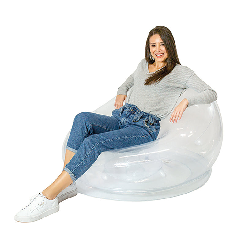 Air Candy Inflatable Chair - Clear