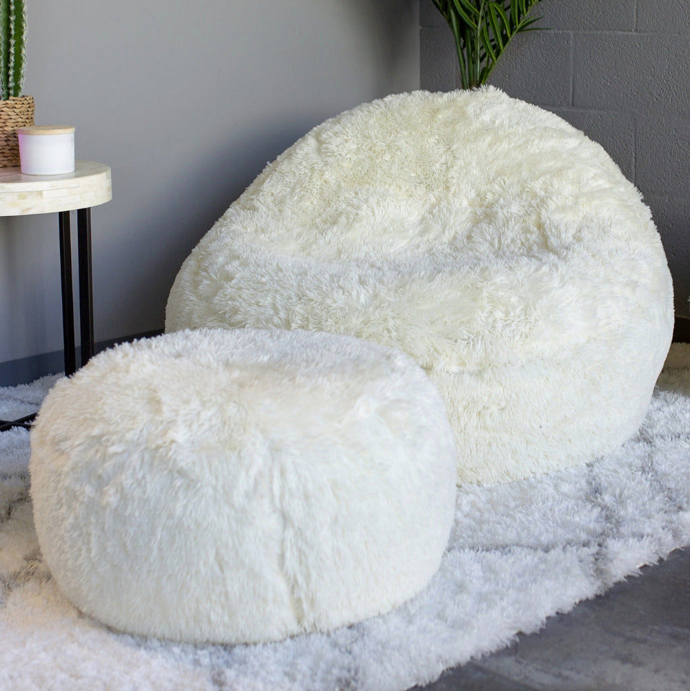 Air Candy Mongolian Fur Inflatable Chair
