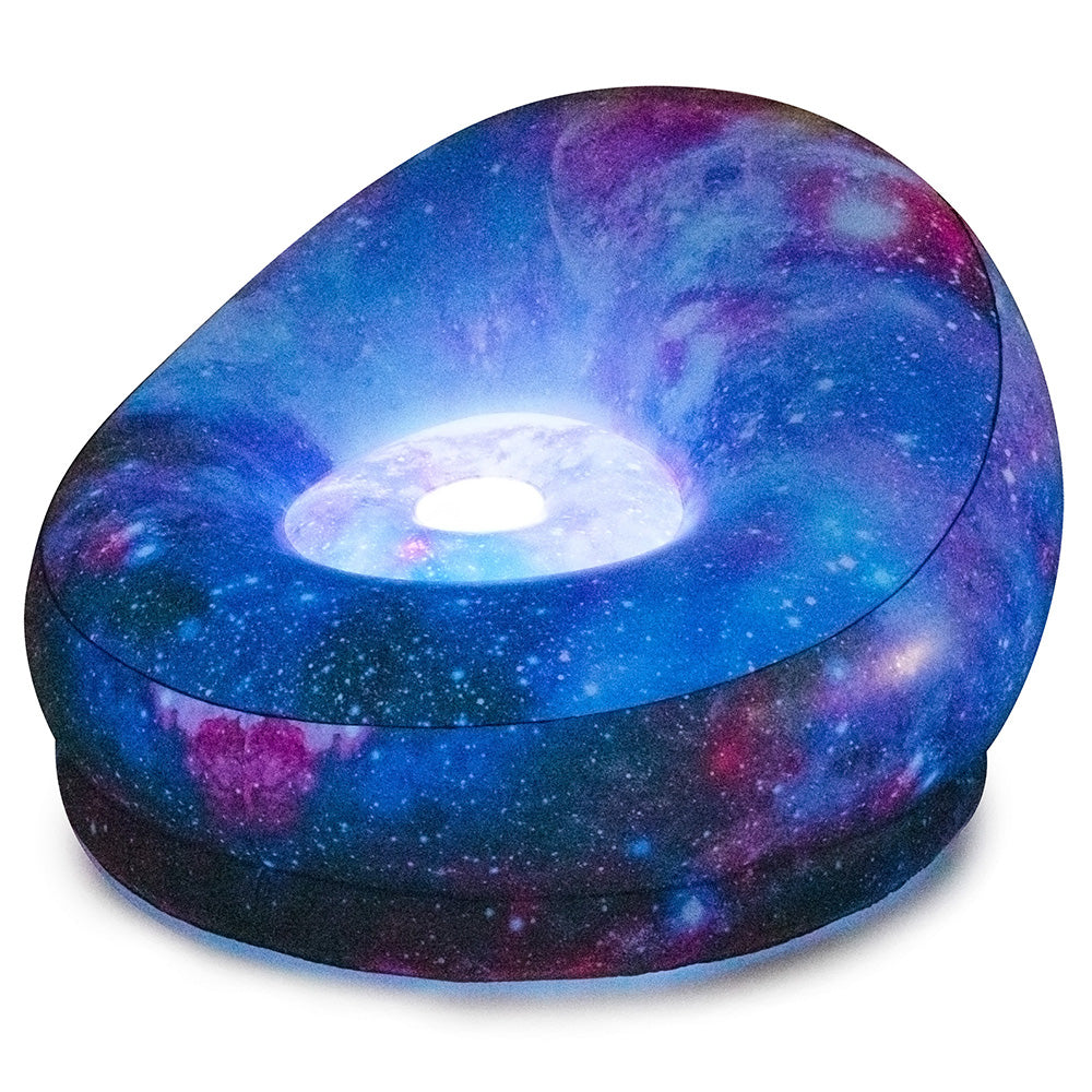 Inflatable Chair Illuminated Galaxy Air Candy
