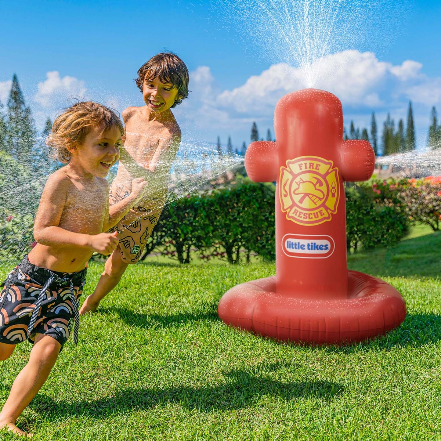 Little Tikes Giant Fire Hydrant Inflatable Water Sprinkler