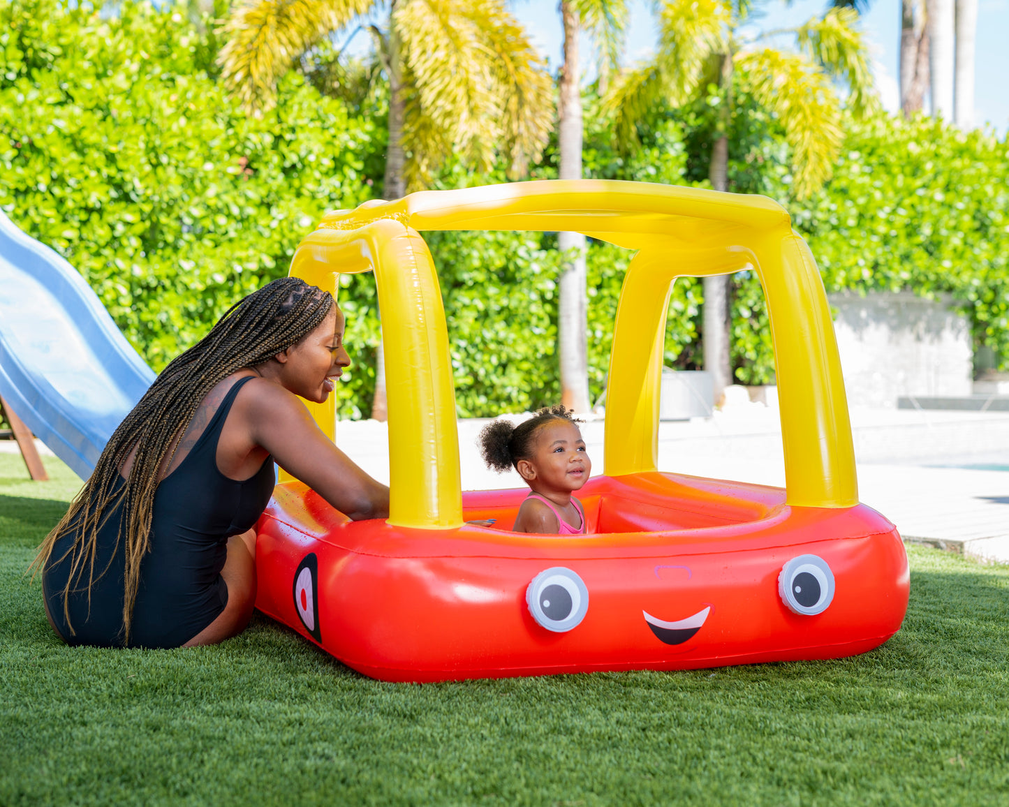 Little Tikes Cozy Coupe Giant Sun-Shade Kiddie Pool