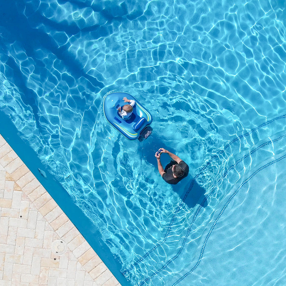 Remote Control Motorized Baby Runner Boat the Ultimate Toddler Pool Toy for Parents