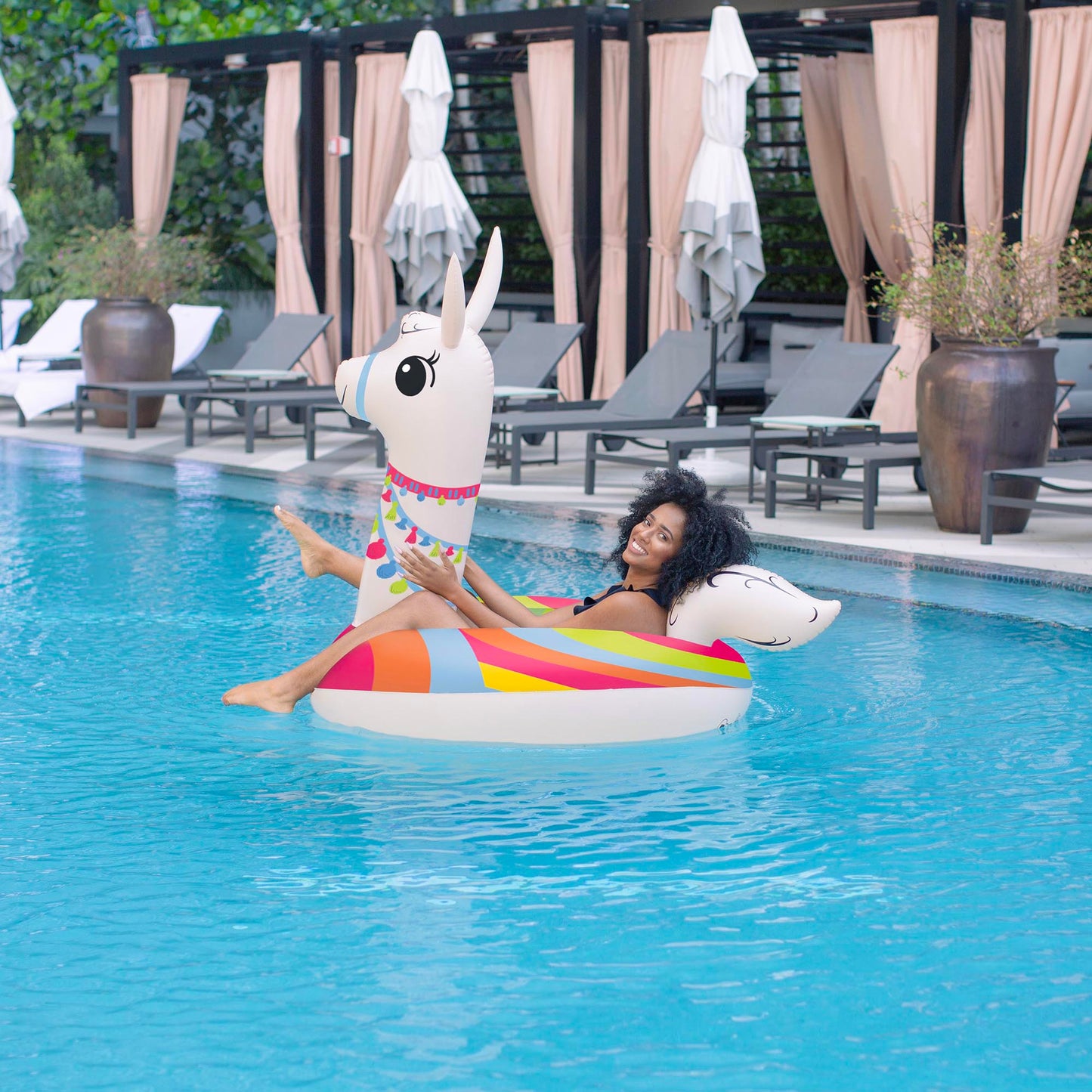 Party Llama Jumbo 48" Pool Tube PoolCandy