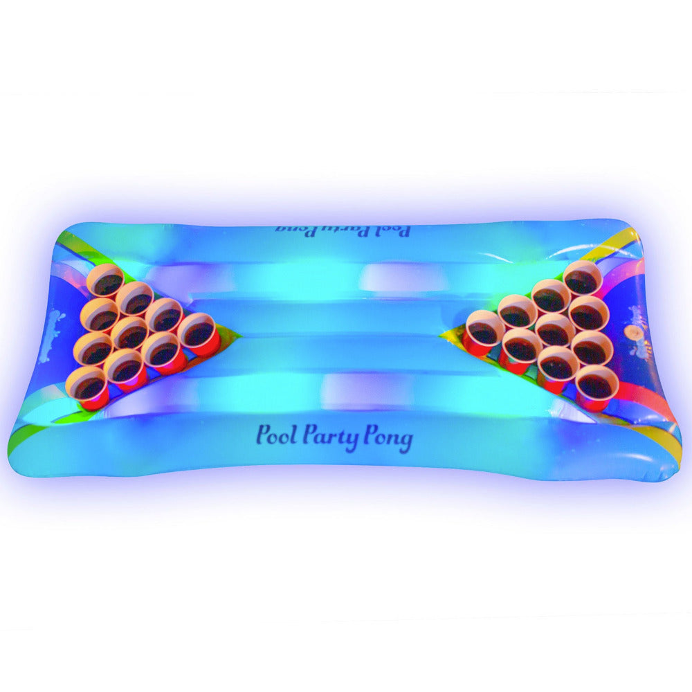 Inflatable Pool Party Pong Illuminated LED PoolCandy