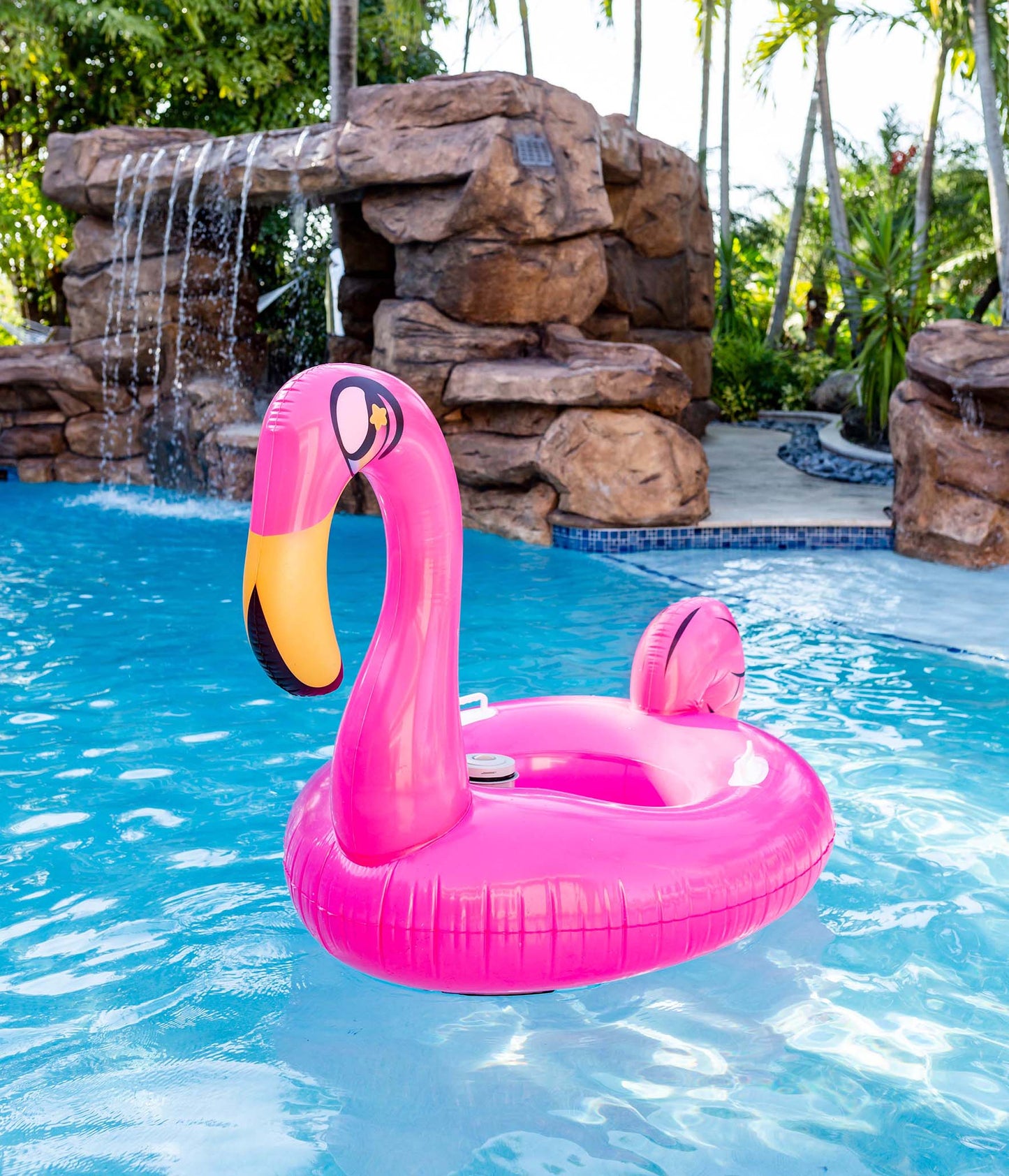 Tube Runner Motorized Flamingo Pool Float Special Edition