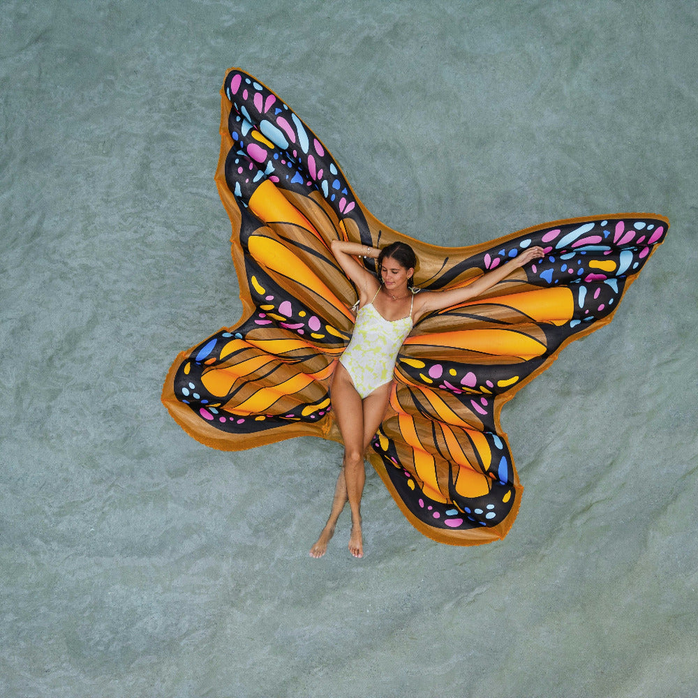 Giant high grade inflatable Monarch butterfly float