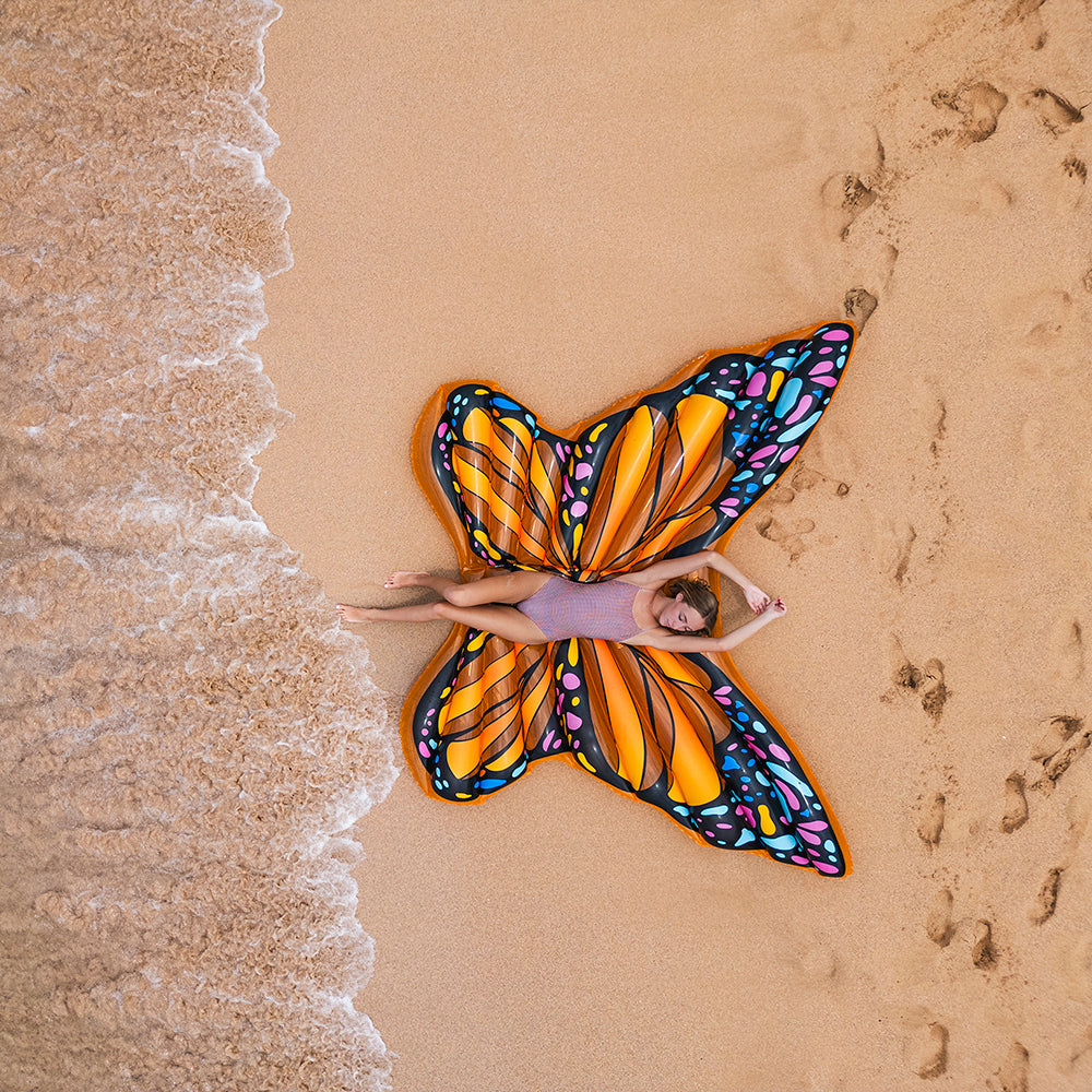 Giant high grade inflatable Monarch butterfly float