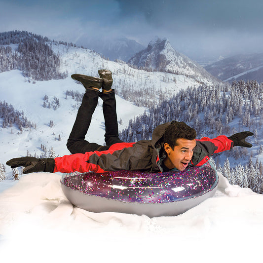 Glitter Galaxy Snow Tube Jumbo 48 inch SnowCandy