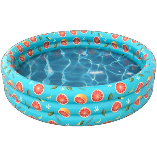 Inflatable Sunning Pool Grapefruit Fruit PoolCandy