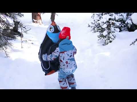 Inflatable Penguin Snow Sled SnowCandy