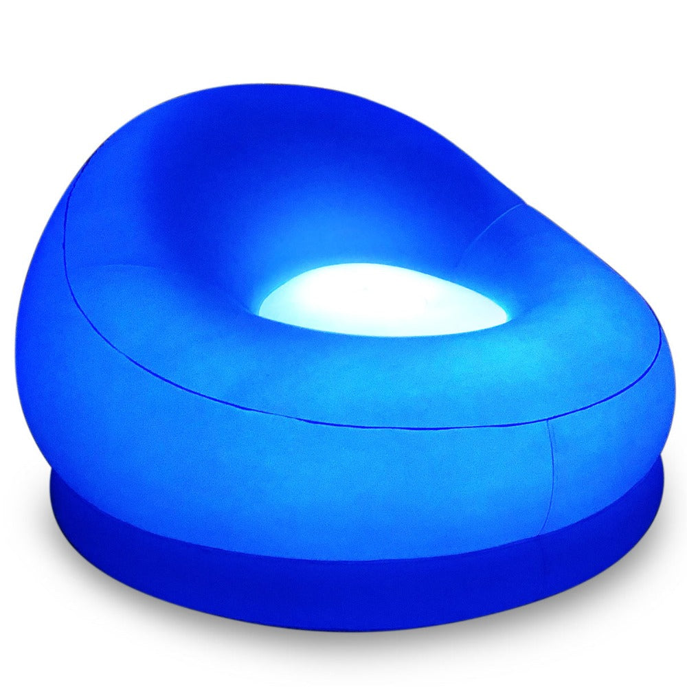 AirCandy Inflatable LED Beanbag Chair