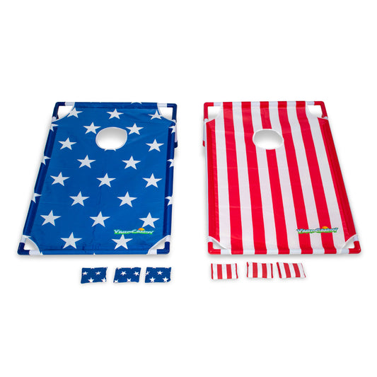 YardCandy Stars & Stripes Portable Cornhole Toss Game