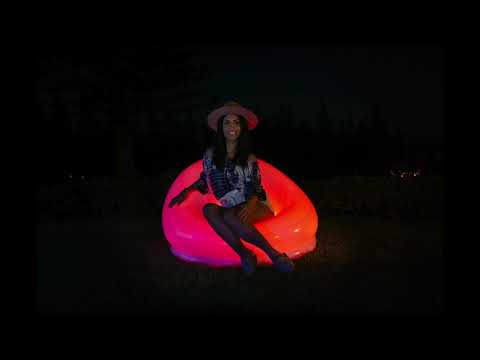 Illuminated LED Chair BloChair with Remote AirCandy