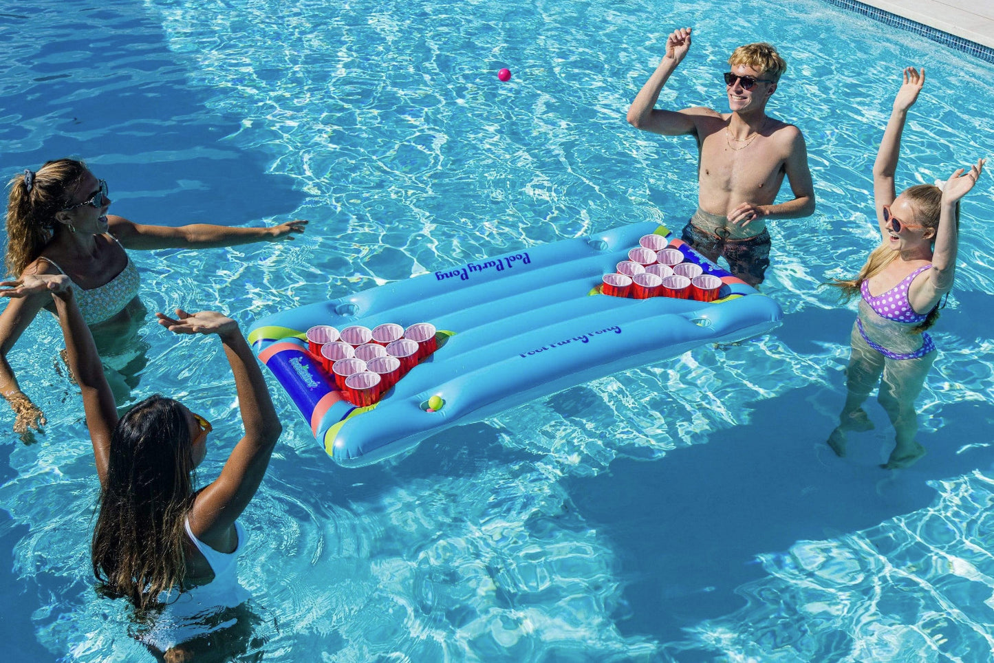 Inflatable Pool Party Pong Game PoolCandy