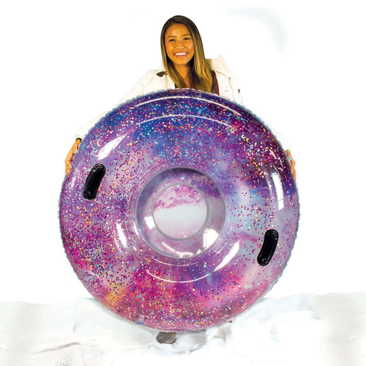 Glitter Galaxy Snow Tube 48" by SnowCandy