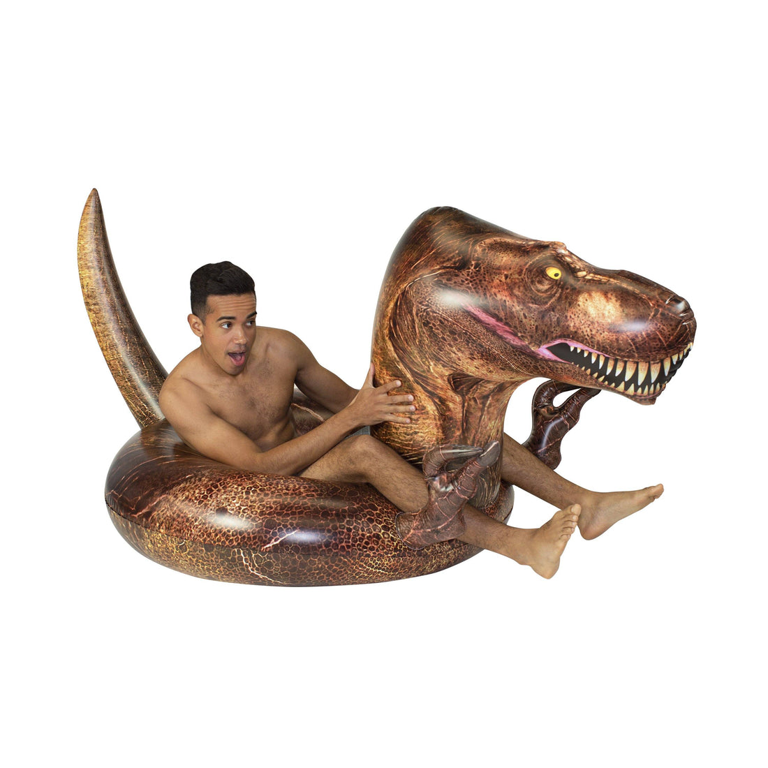 popsugar: PoolCandy T-Rex Pool Float