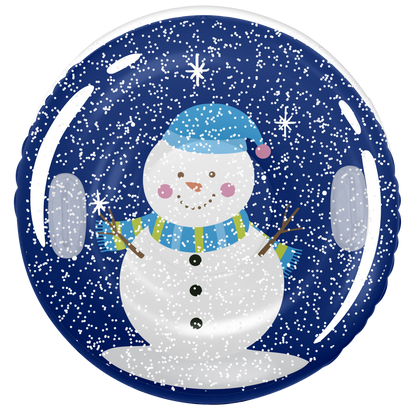 Snow Globe 43" Winter Wonderland Snow Tube Filled with foam Snow & Holographic Glitter by Snow Candy
