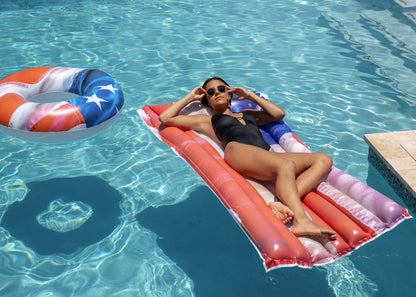 Stars & Stripes Extra Wide Pillow Pool Raft