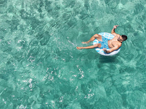 Inflatable Pool Tube Good Vibes Collection 36 Inch