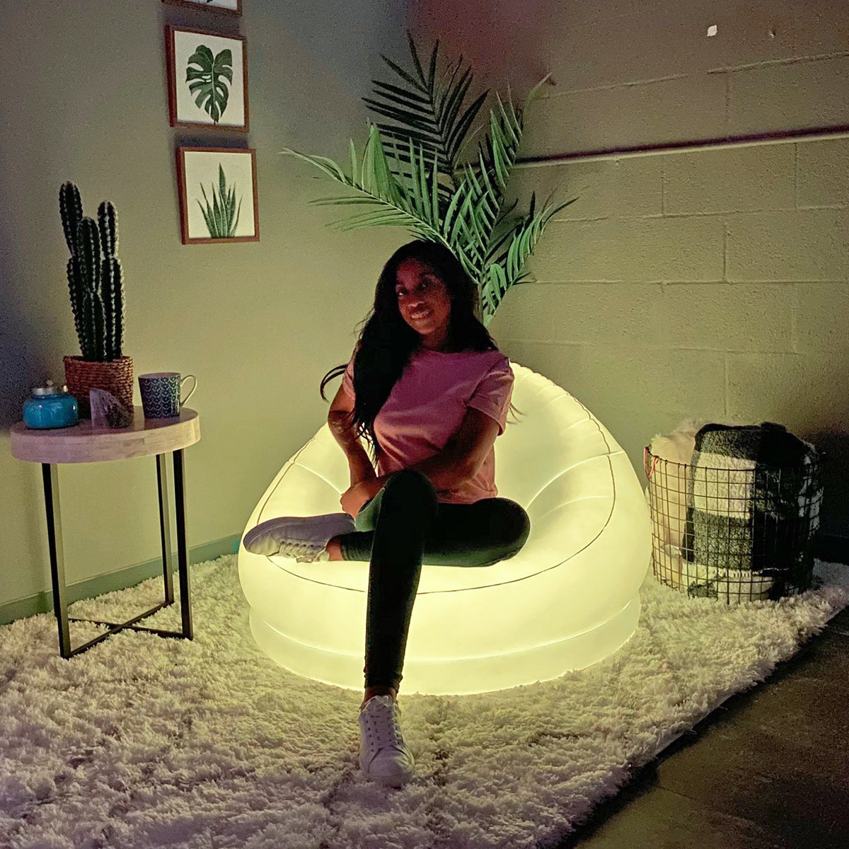 Air Candy Illuminated Color Changing LED BloChair