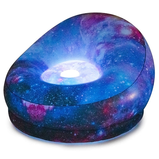 Inflatable Chair Illuminated Galaxy Air Candy
