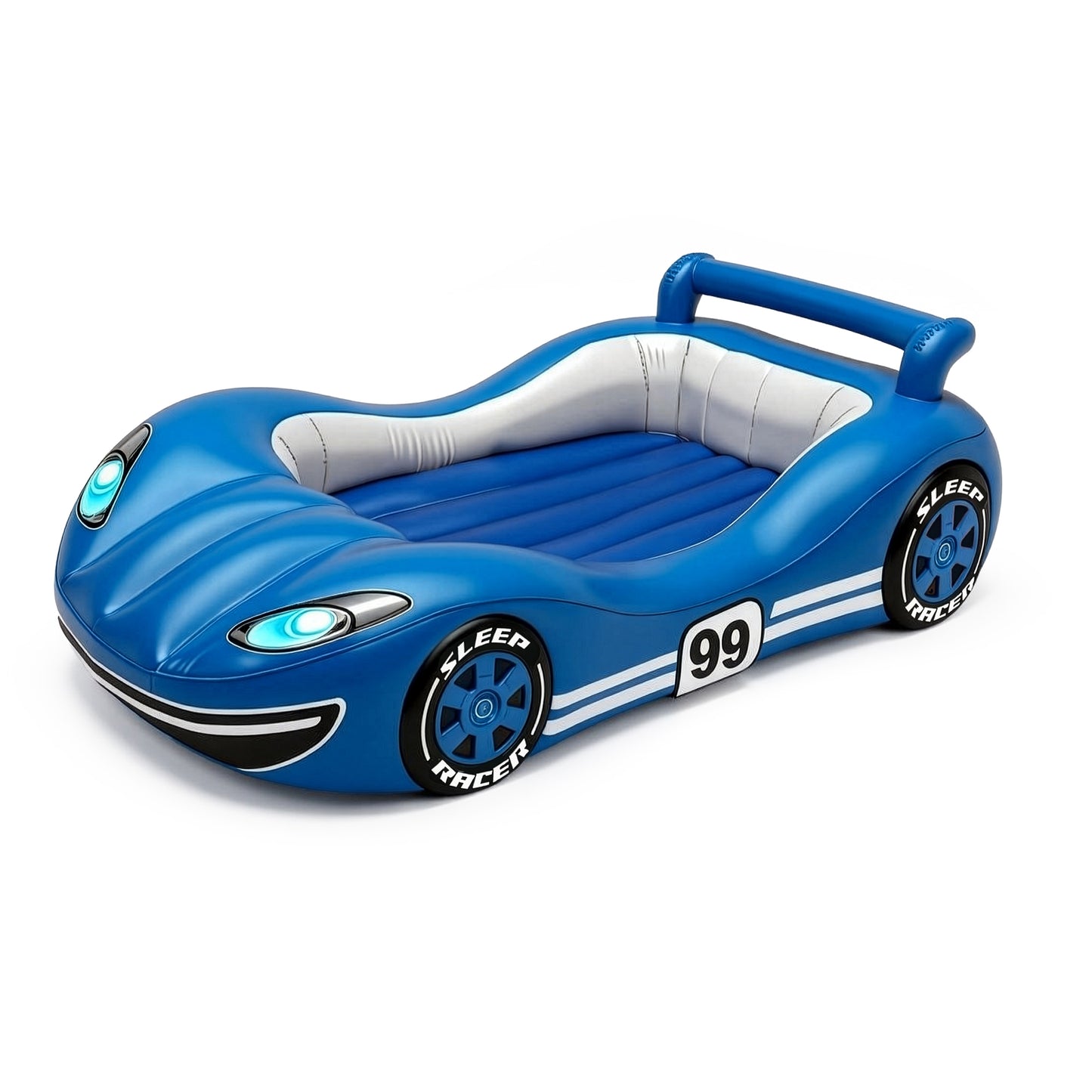 Sleep Racer™ Comfy Cruiser Inflatable LED Air Bed (Ages 2–6) by Nite Brite™ from the makers of AirCandy