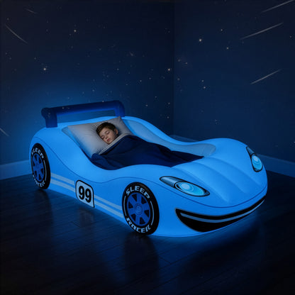 Sleep Racer™ Comfy Cruiser Inflatable LED Air Bed (Ages 2–6) by Nite Brite™ from the makers of AirCandy