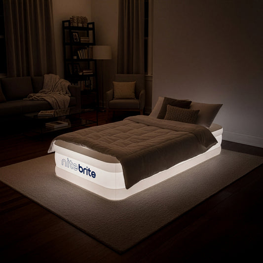 Nite Brite™ by AirCandy — Twin LED Air Bed