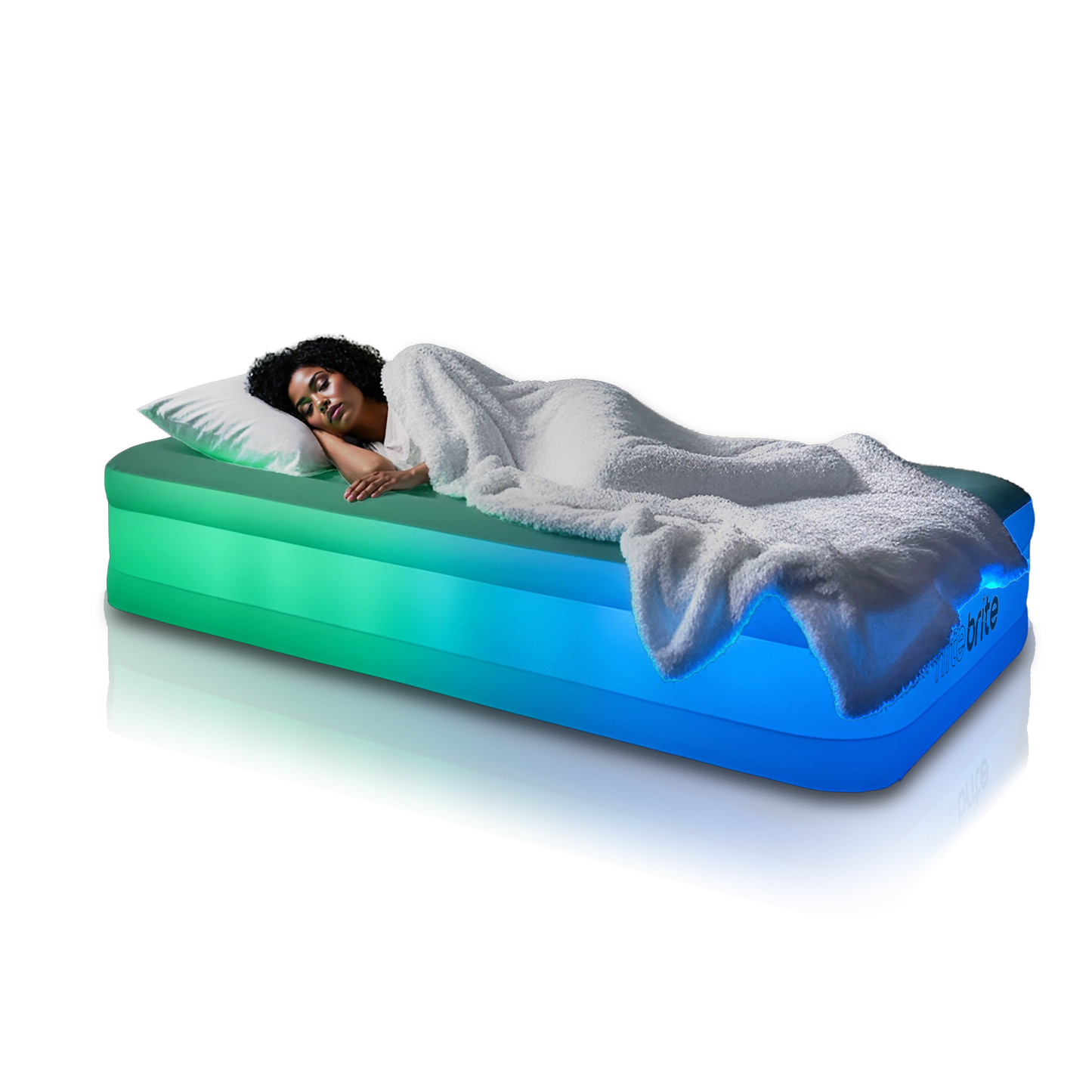 Nite Brite™ by AirCandy — Twin LED Air Bed