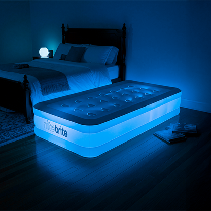 Nite Brite™ by AirCandy — Twin LED Air Bed
