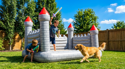 Dream Kingdom Inflatable Castle Bed and bed play center