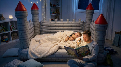 Dream Kingdom Inflatable Castle Bed and bed play center