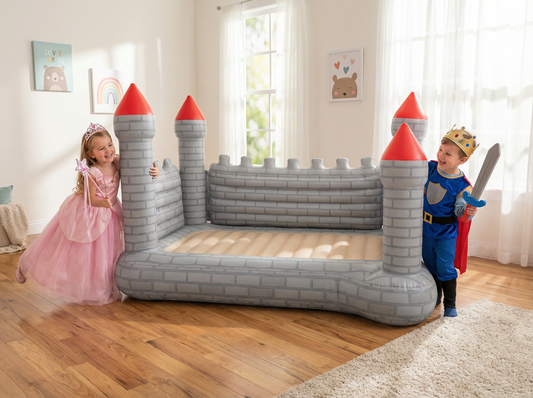 Dream Kingdom Inflatable Castle Bed and bed play center