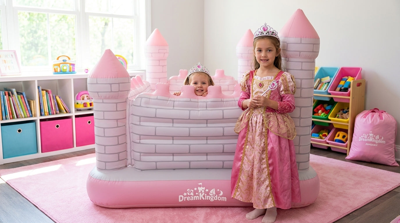 Dream Kingdom™ Inflatable Princess Castle Bed