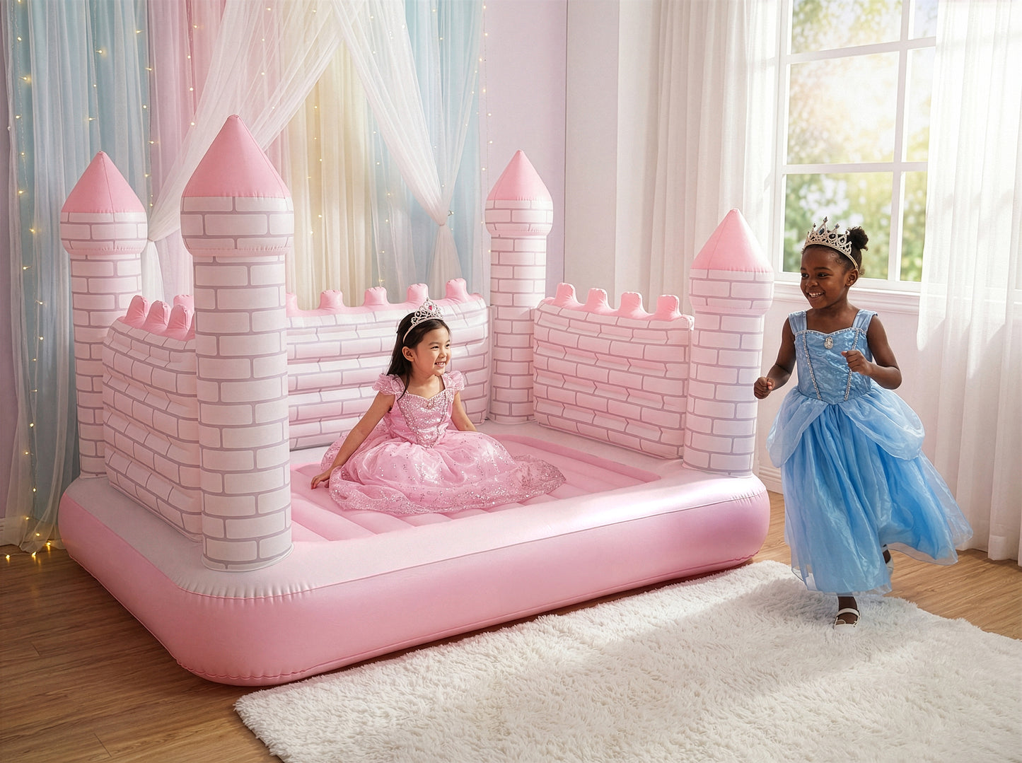 Dream Kingdom™ Inflatable Princess Castle Bed