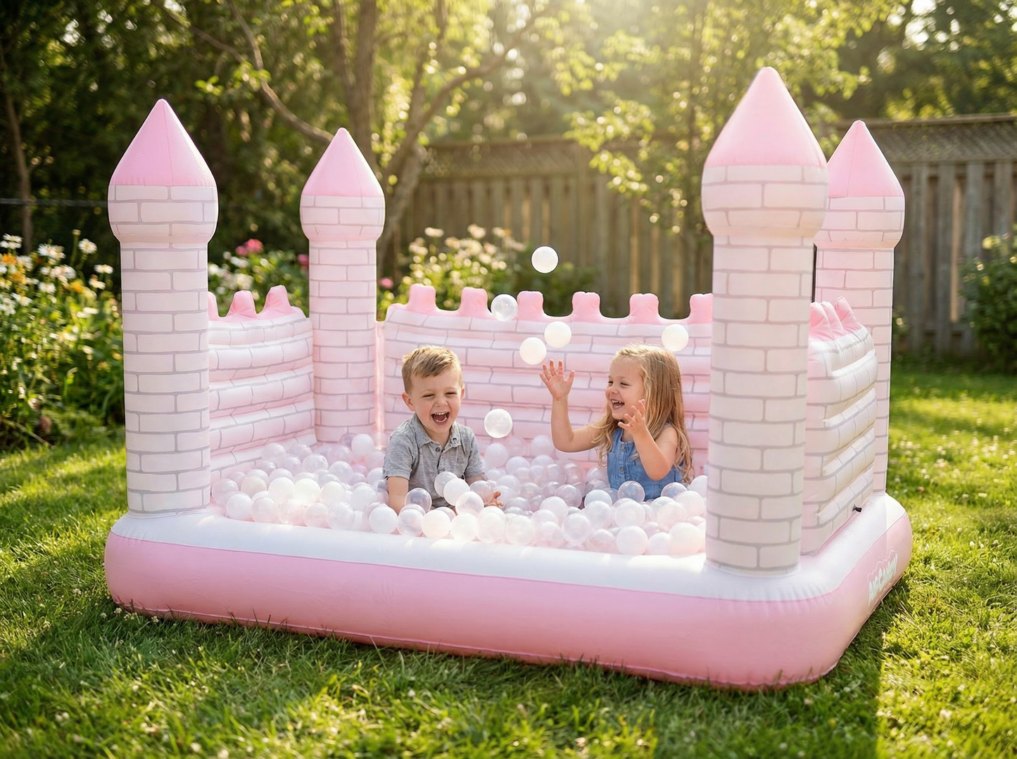 Dream Kingdom™ Inflatable Princess Castle Bed