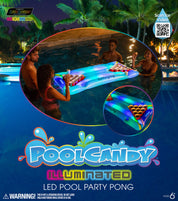 Inflatable Pool Party Pong Illuminated LED PoolCandy