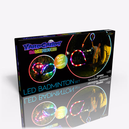 Yardcandy Illuminated LED Badminton Set -2