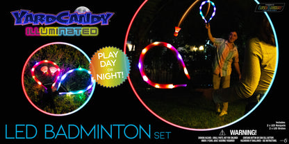 Yardcandy Illuminated LED Badminton Set -2