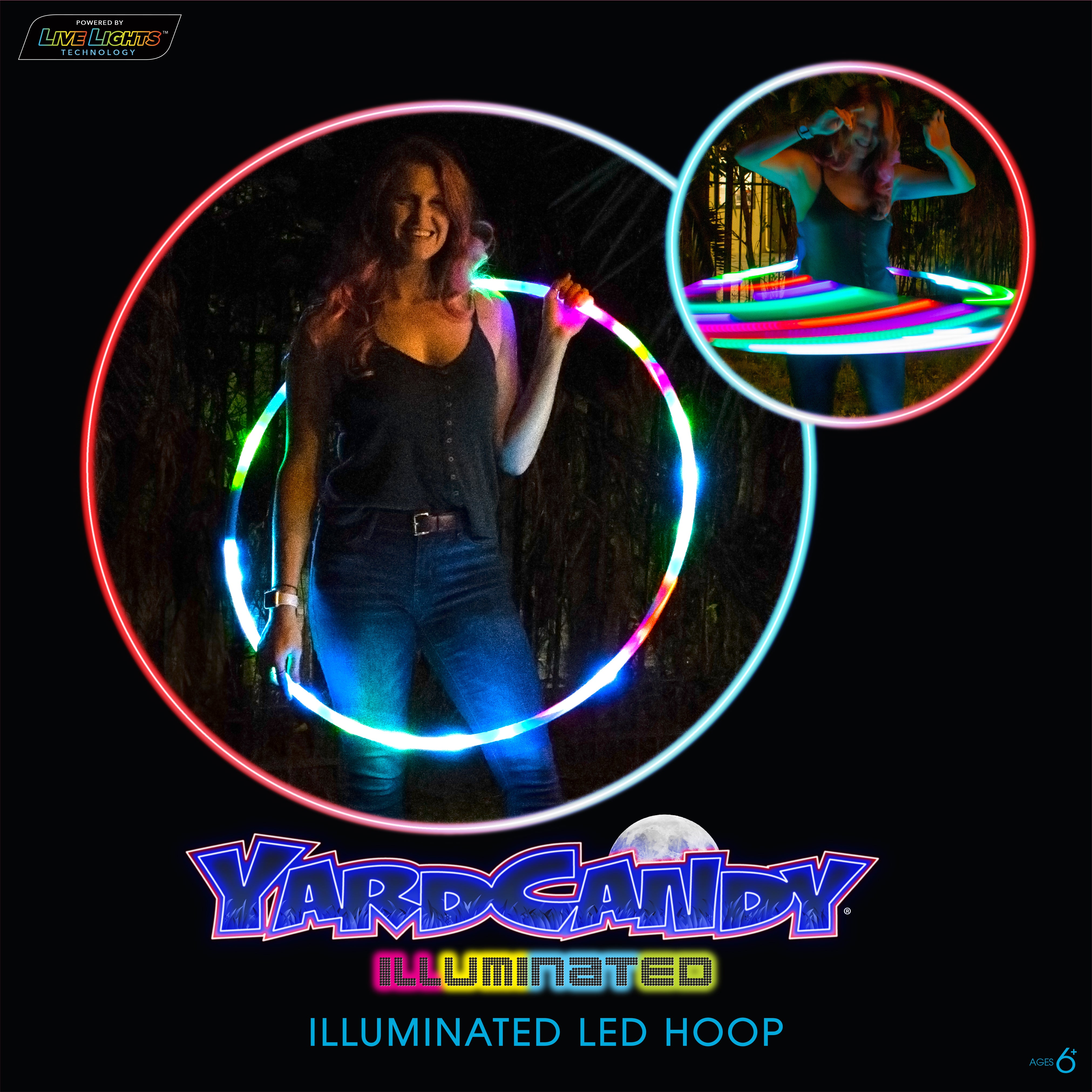 Illuminated LED Hoop