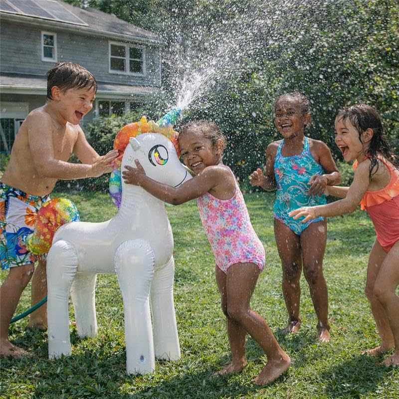 Inflatable Unicorn Sprinkler