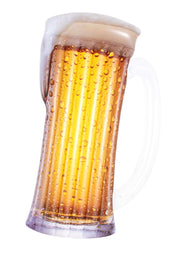 Inflatable Giant Beer Mug Pool Raft RealPrint Pool Raft 68" x 46"