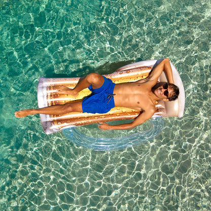 Inflatable Giant Beer Mug Pool Raft RealPrint Pool Raft 68" x 46"