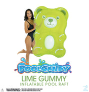 Giant Lime Green Inflatable Gummy Bear