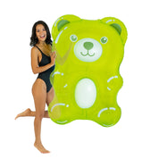 Giant Lime Green Inflatable Gummy Bear