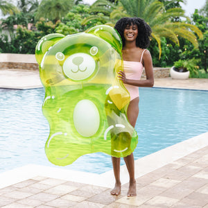 Giant Lime Green Inflatable Gummy Bear