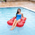 Giant Red Strawberry Gummy Bear Pool Float