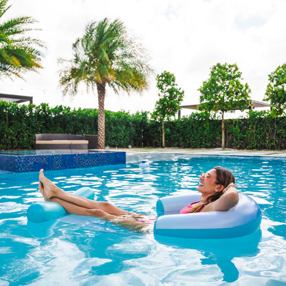 Deluxe Mesh Sun Chair with Footrest