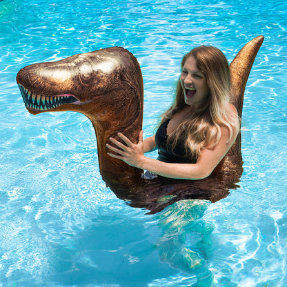 Inflatable T-Rex Pool Ride On Noodle