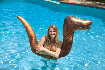 Inflatable T-Rex Pool Ride On Noodle
